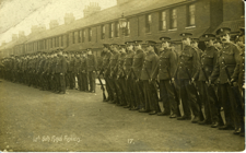 12th Royal Fusiliers at Shoreham 1915 (12 Platoon, 3 Company on the left)