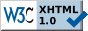 Valid XHTML 1.0 Transitional!